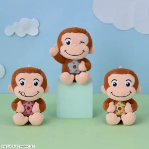おさるのジョージ ぽってりぬいぐるみ ドーナツ