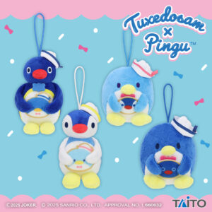 ピングー×タキシードサム ぬいぐるみマスコット