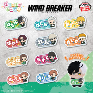 TVアニメ『WIND BREAKER』 ちびぐるみポーズ！おなまえアクリルバッジ