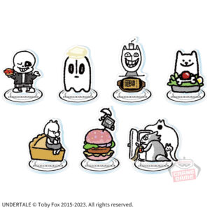 UNDERTALE スタンド付きアクリルプレート～FOOD DESIGN～vol.1