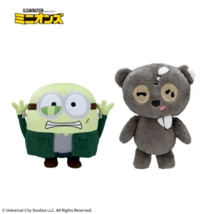 ミニオン Lぬいぐるみ“モンスター・ボブ&ゾンビ・ティム”