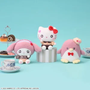 ゆるかわ サンリオキャラクターズ ぬいぐるみ チョコケーキ