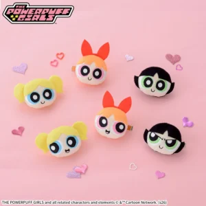 パワーパフ ガールズ マスコットヘアクリップ