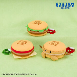 ドムドムハンバーガー ハンバーガー型ポシェット