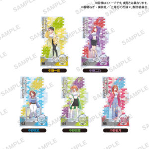 五等分の花嫁＊ ビッグアクリルジオラマアクリルフィギュア ストリートパーカー ver.