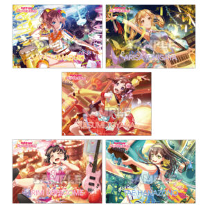 バンドリ！ ガールズバンドパーティ！ A2クリアポスター Poppin’ Party