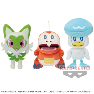 ポケットモンスター でっかいぬいぐるみ～ニャオハ・ホゲータ・クワッス～