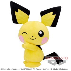 ポケットモンスター ほぺぴた めちゃでかピチューぬいぐるみ