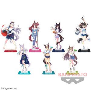 ウマ娘 プリティーダービー スタンド付きビッグアクリルプレート～ペインタースタイル～
