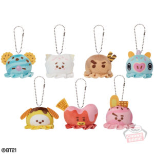 BT21 ボールチェーン付きぬいぐるみ～Popping Sundae!～