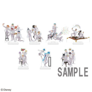 ディズニー ツイステッドワンダーランド スタンド付きアクリルプレート～Disney100～