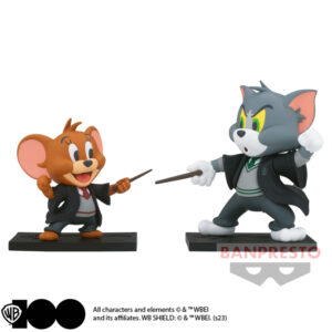 トムとジェリー フィギュアコレクション～Slytherin Tom and Gryffindor Jerry～WB100周年ver.