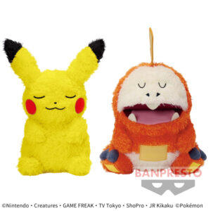 ポケットモンスター もふぐっと くつろぎタイムぬいぐるみ～ピカチュウ・ホゲータ～