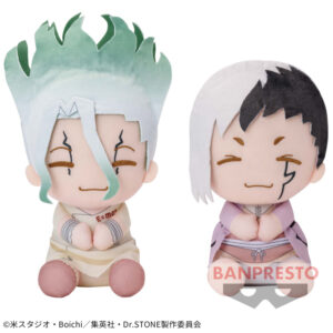 Dr.STONE でっかいぽふっとぬいぐるみ～石神千空・あさぎりゲン～