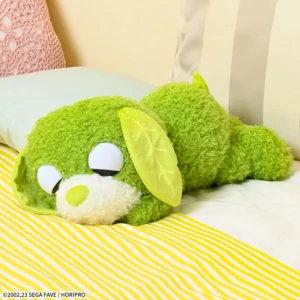 お茶犬 すやすやLぬいぐるみ‐リョク‐