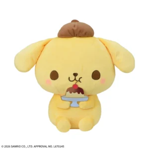 ゆるかわ サンリオキャラクターズ Lぬいぐるみ‐ポムポムプリン‐ Sweet Snack Friends