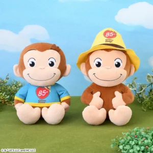おさるのジョージ ぽってりLぬいぐるみ 85th Tシャツ&黄色い帽子