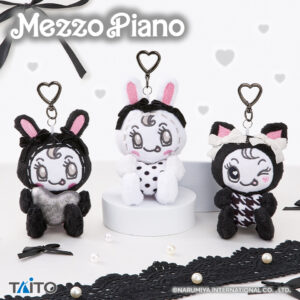ナルミヤキャラクターズ　mezzo piano　ぬいぐるみマスコット　～monotone～