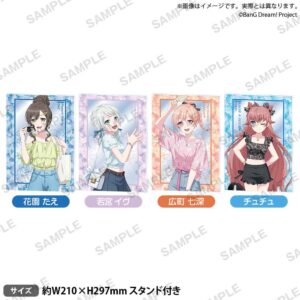 バンドリ！ ガールズバンドパーティ！ イラストアクリルボード2024 Summer ver. vol.1