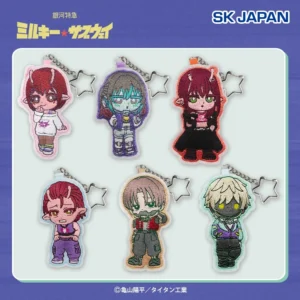 銀河特急 ミルキー☆サブウェイ 刺繍キーホルダー